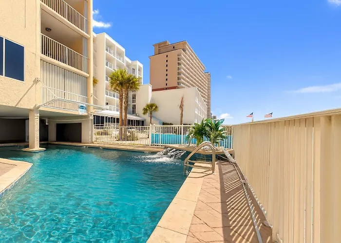 Aparthotel Beachfront Bliss! 1800 Sq Ft Spacious 3br Sleeps 12 - Oceans 9d Gulf Shores